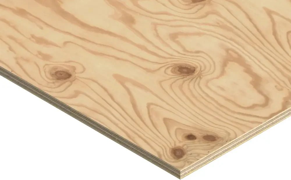Structural plywood sheets
