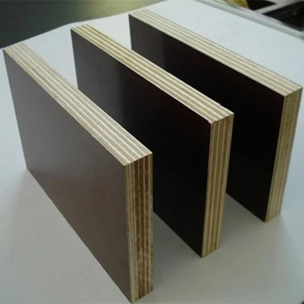 Film faced plywood for concrete formwork