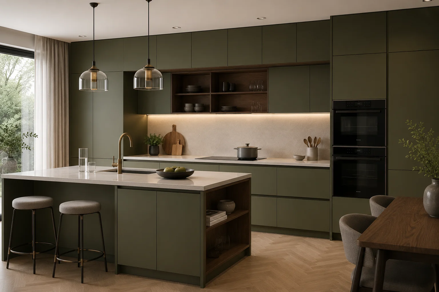 Olive Green PET